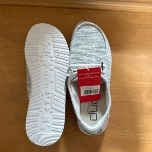 Hey Dude Light Gray Slip-On Shoes